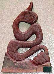 'Uktena', the Great Horned Serpent of the Underworld