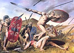 'The Battle of Telamon, 225 BC', © Angus McBride