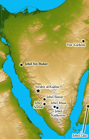 The Location of Mt. Sinai