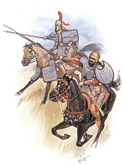 Artwork by
Angus McBride, from MAA 137: The Scythians: 700-300 BC, � Osprey Publishing