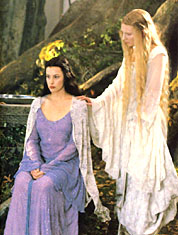 The Elf Maidens Arwen and Galadriel