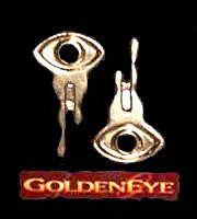 The gold keys from the James Bond film, 'GoldenEye'