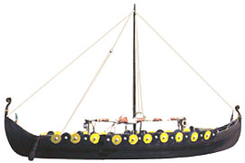 The Dyflin, a reconstructed Viking ship